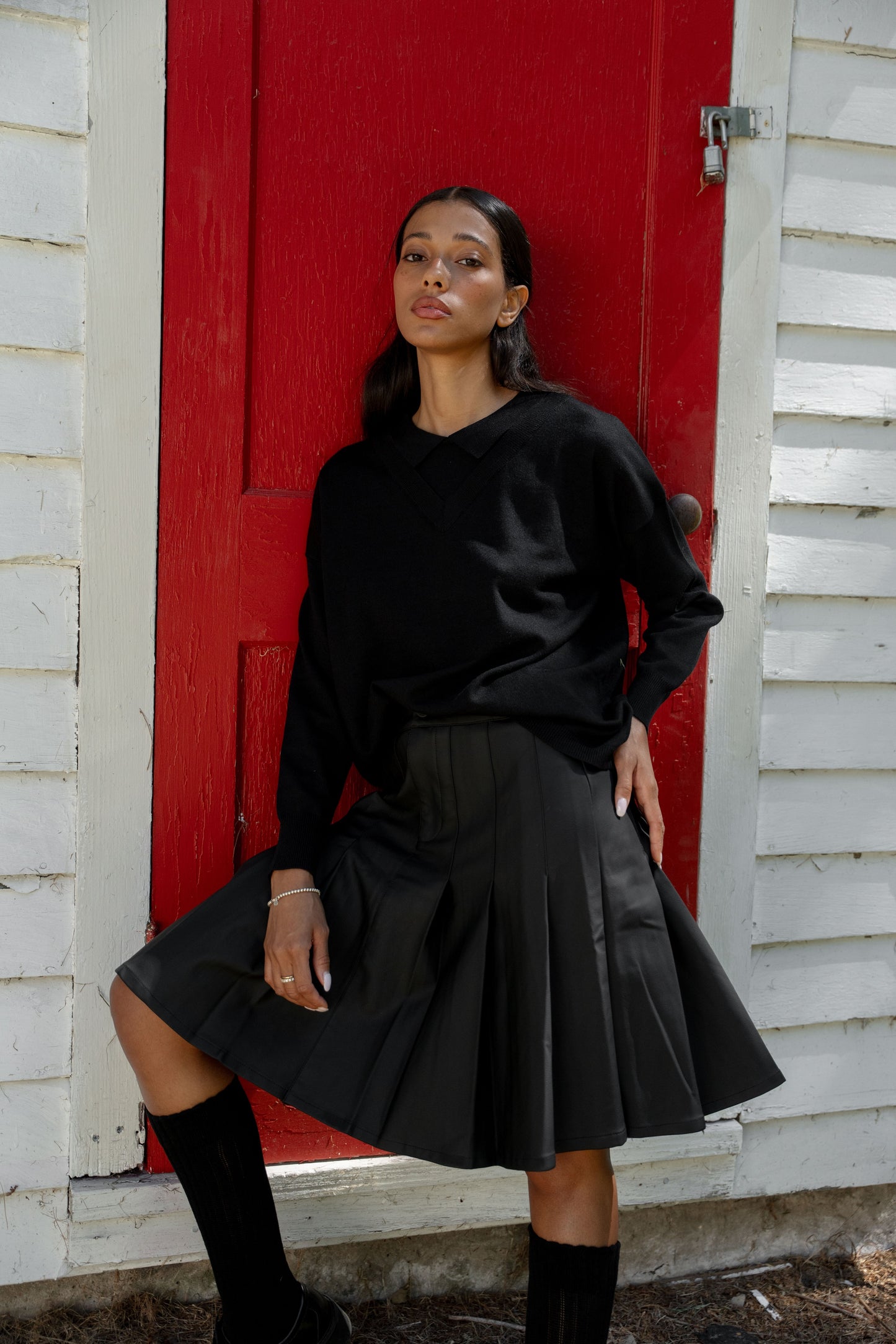 black