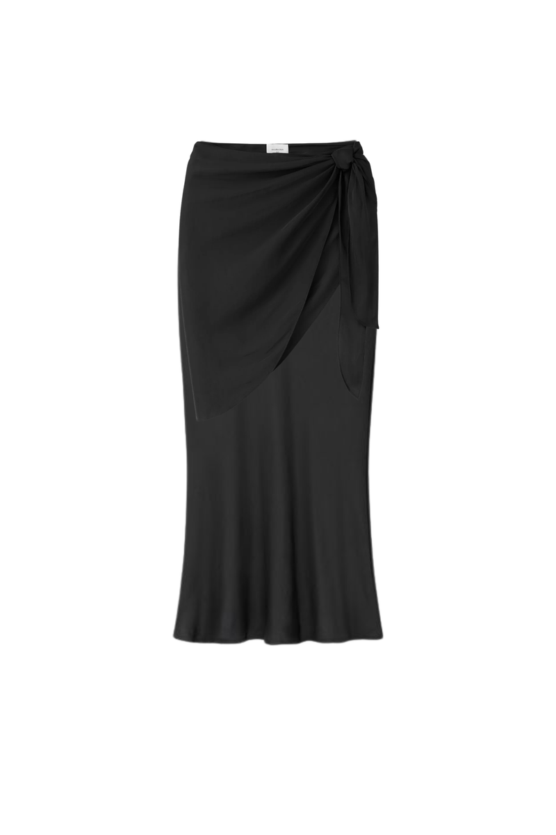 BLACK SARONG SET