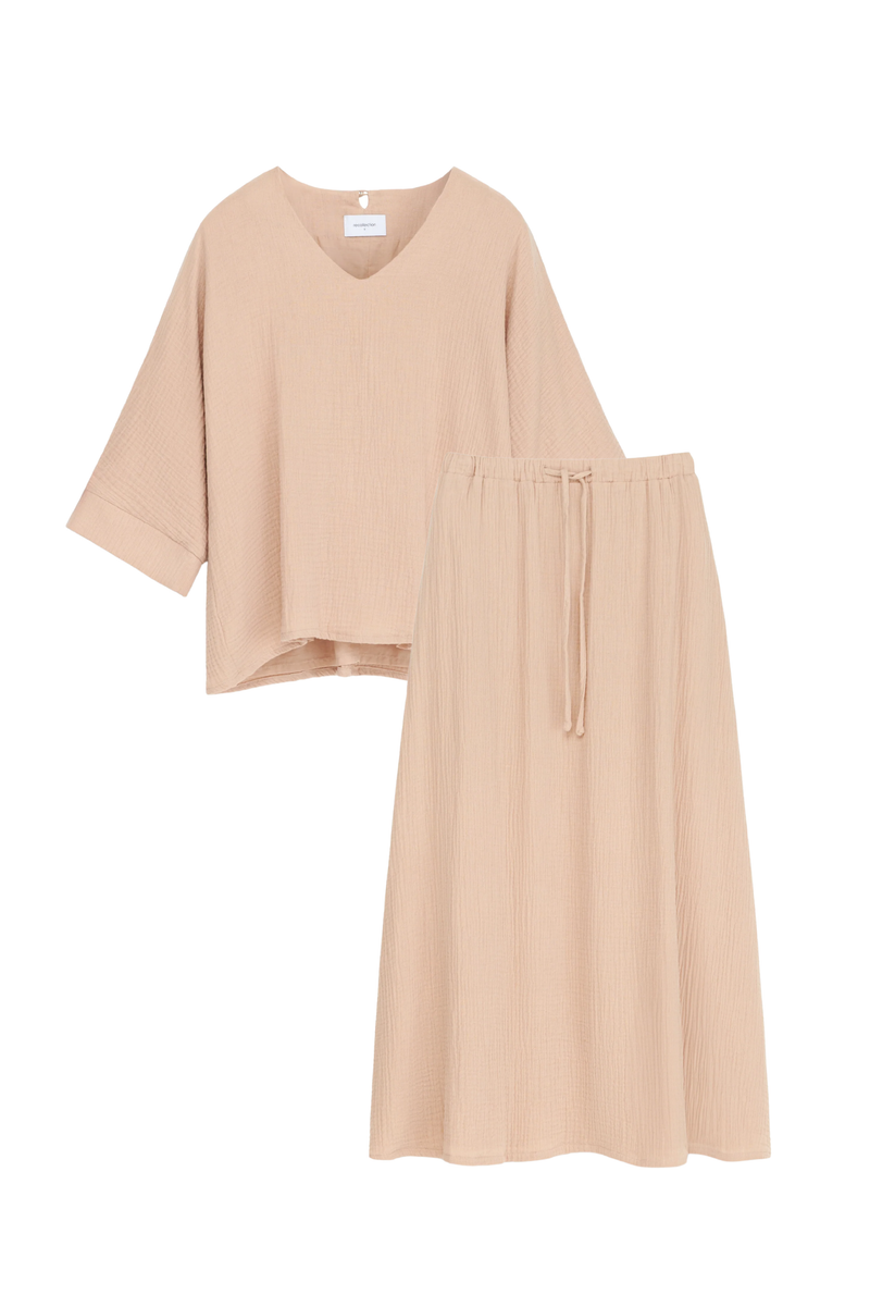 NATURAL GAUZE SET