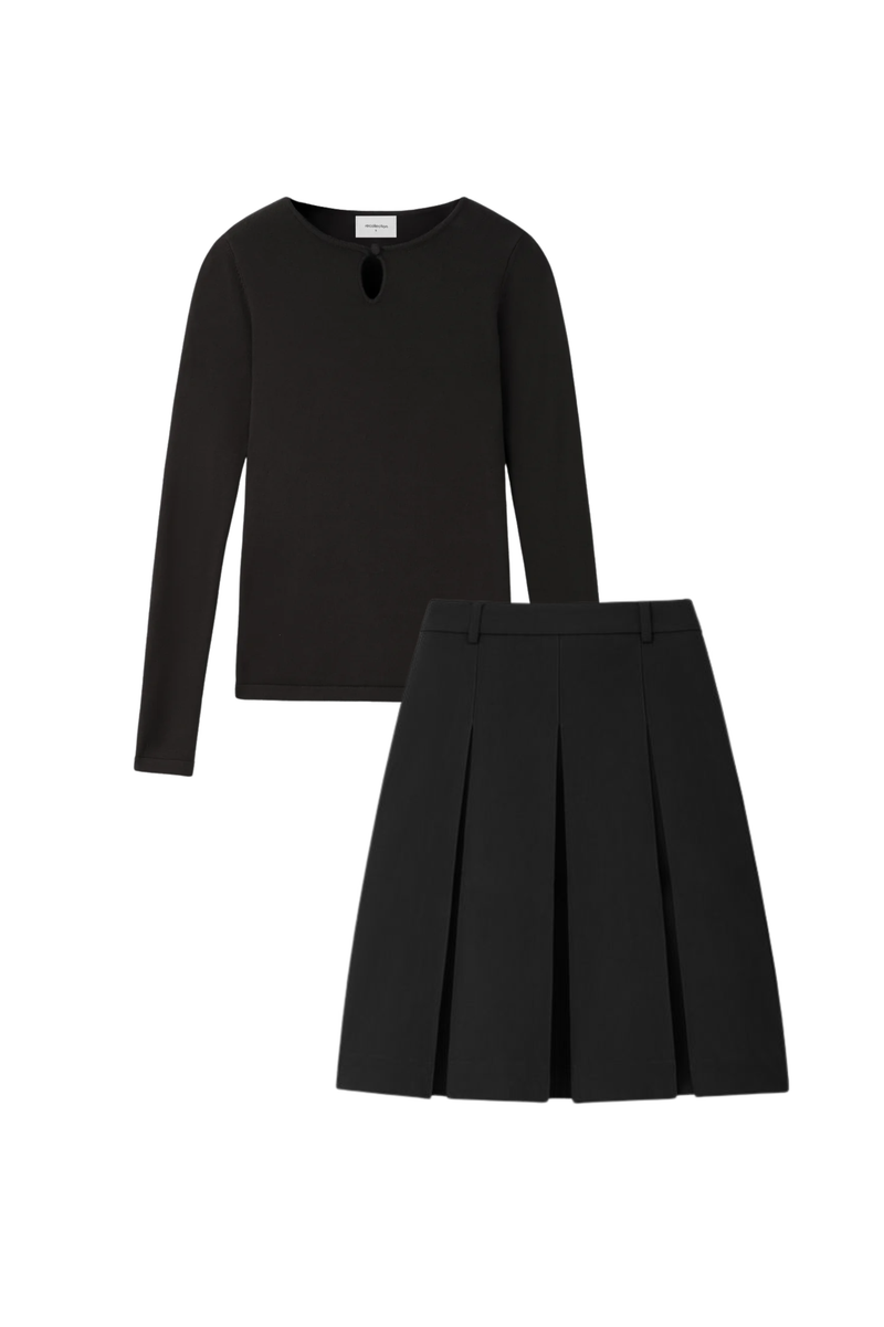 BLACK BOX PLEAT SET