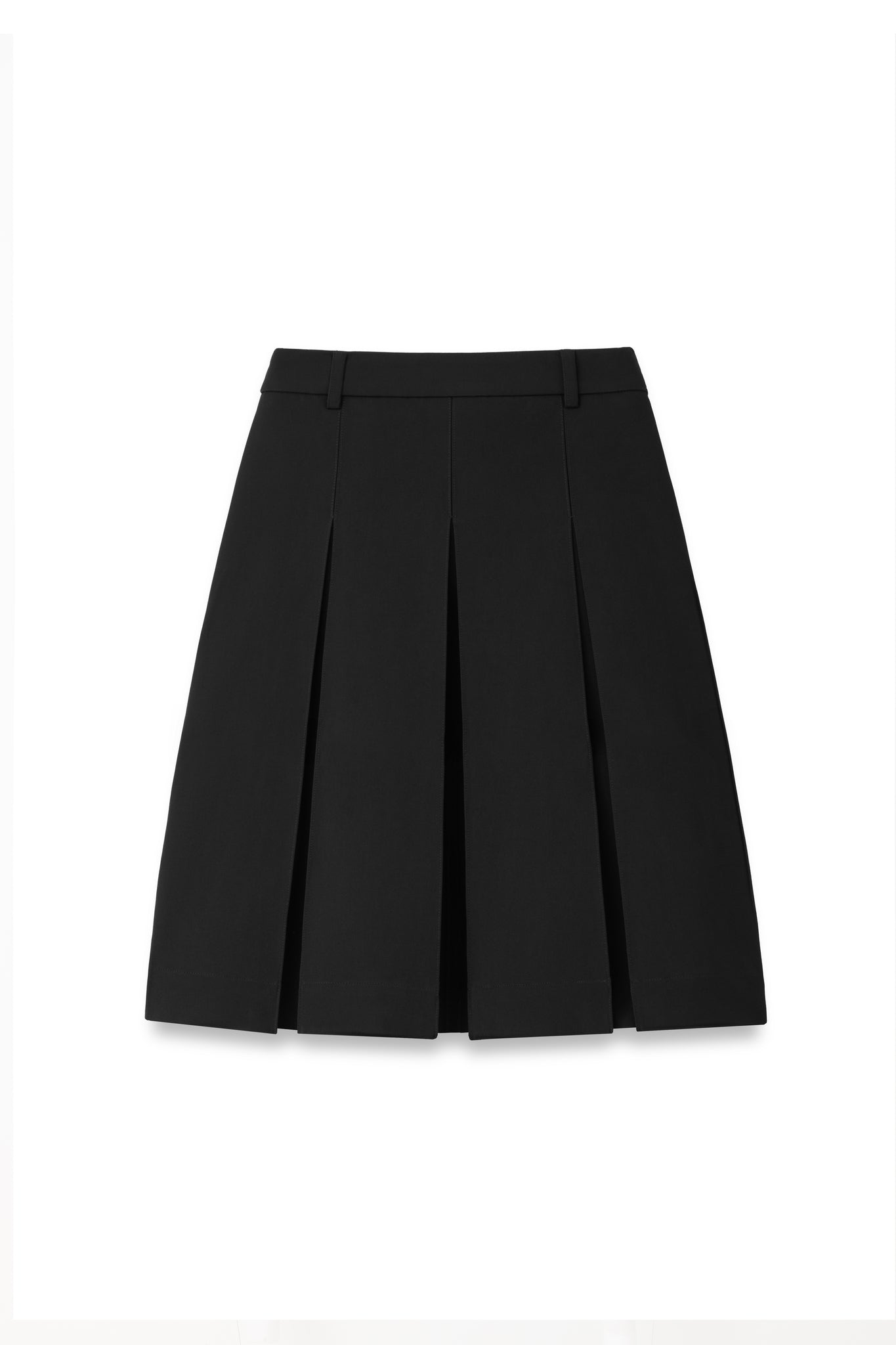 Box Pleat Skirt