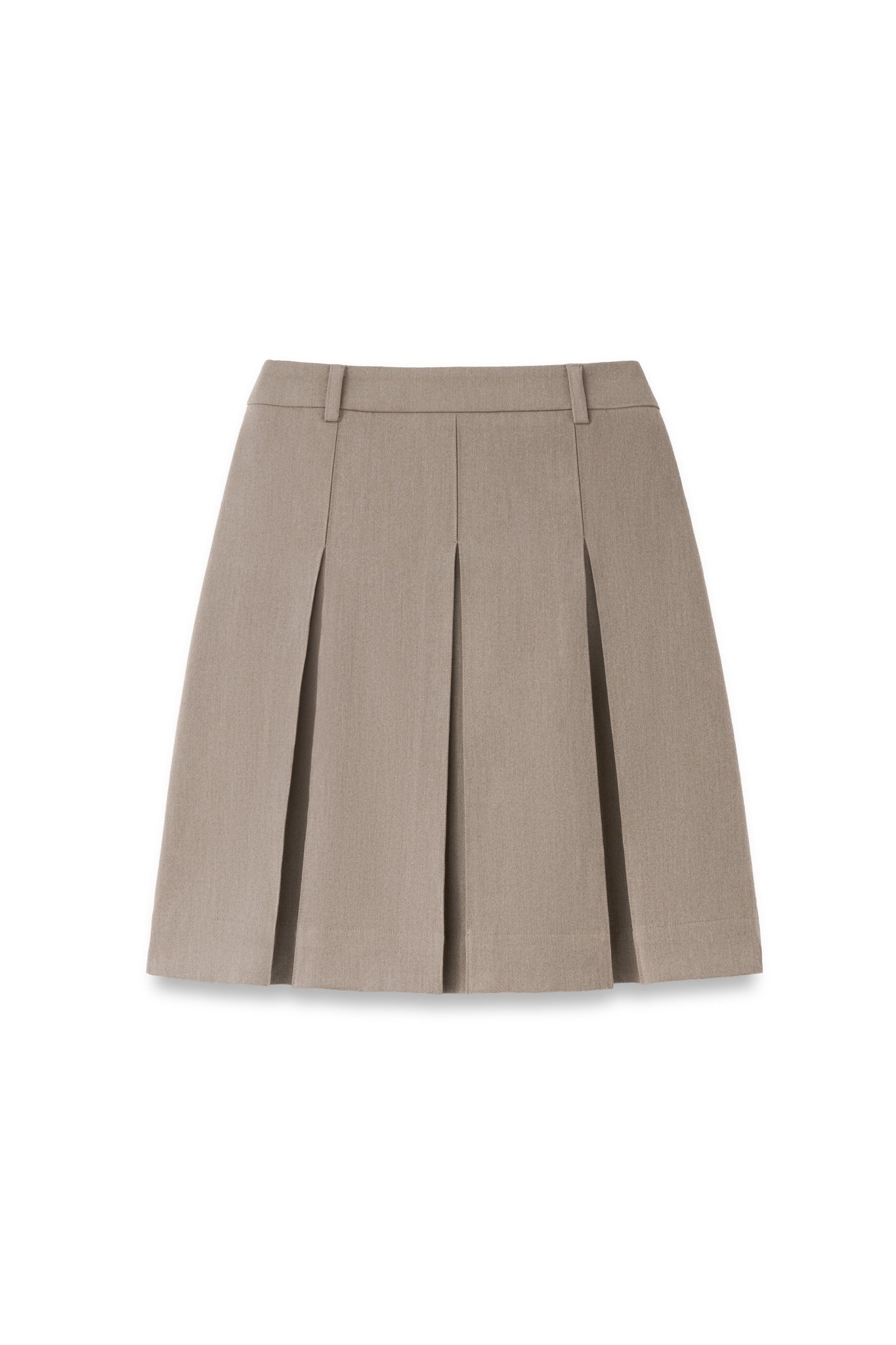 Box Pleat Skirt