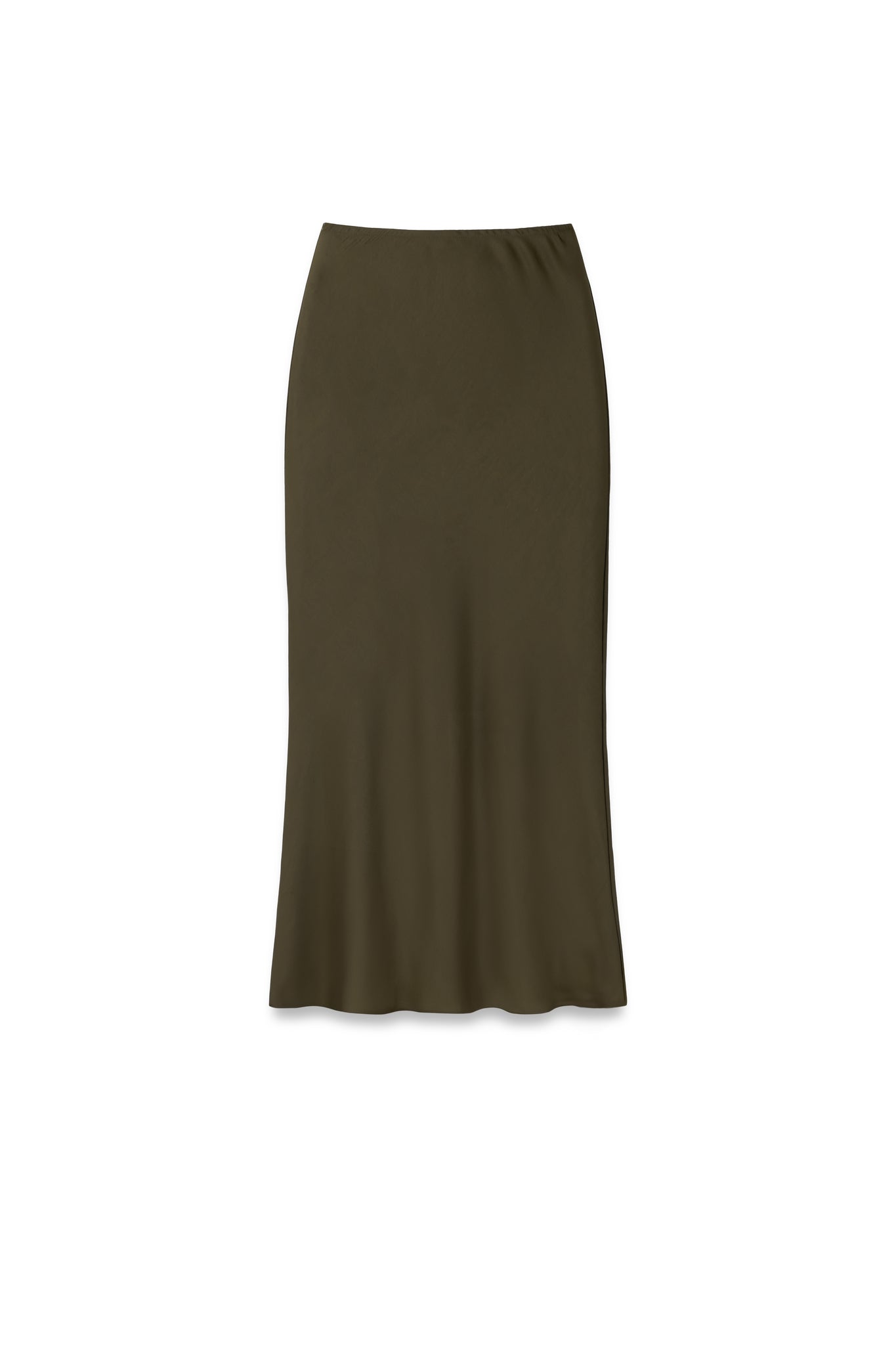 Satin Slip Maxi Skirt