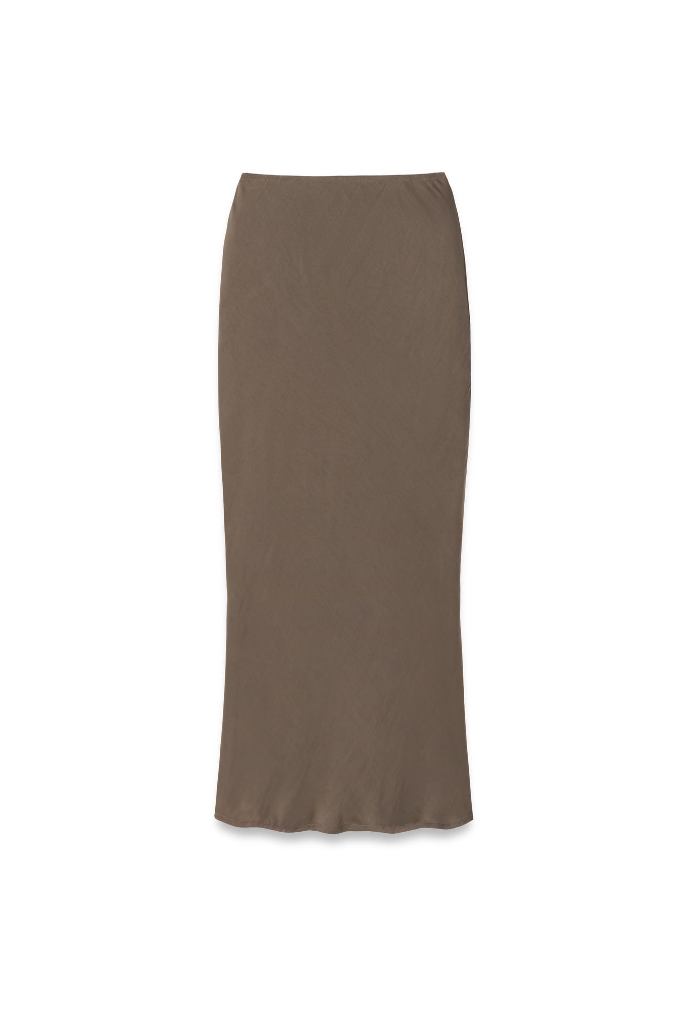 Satin Slip Maxi Skirt