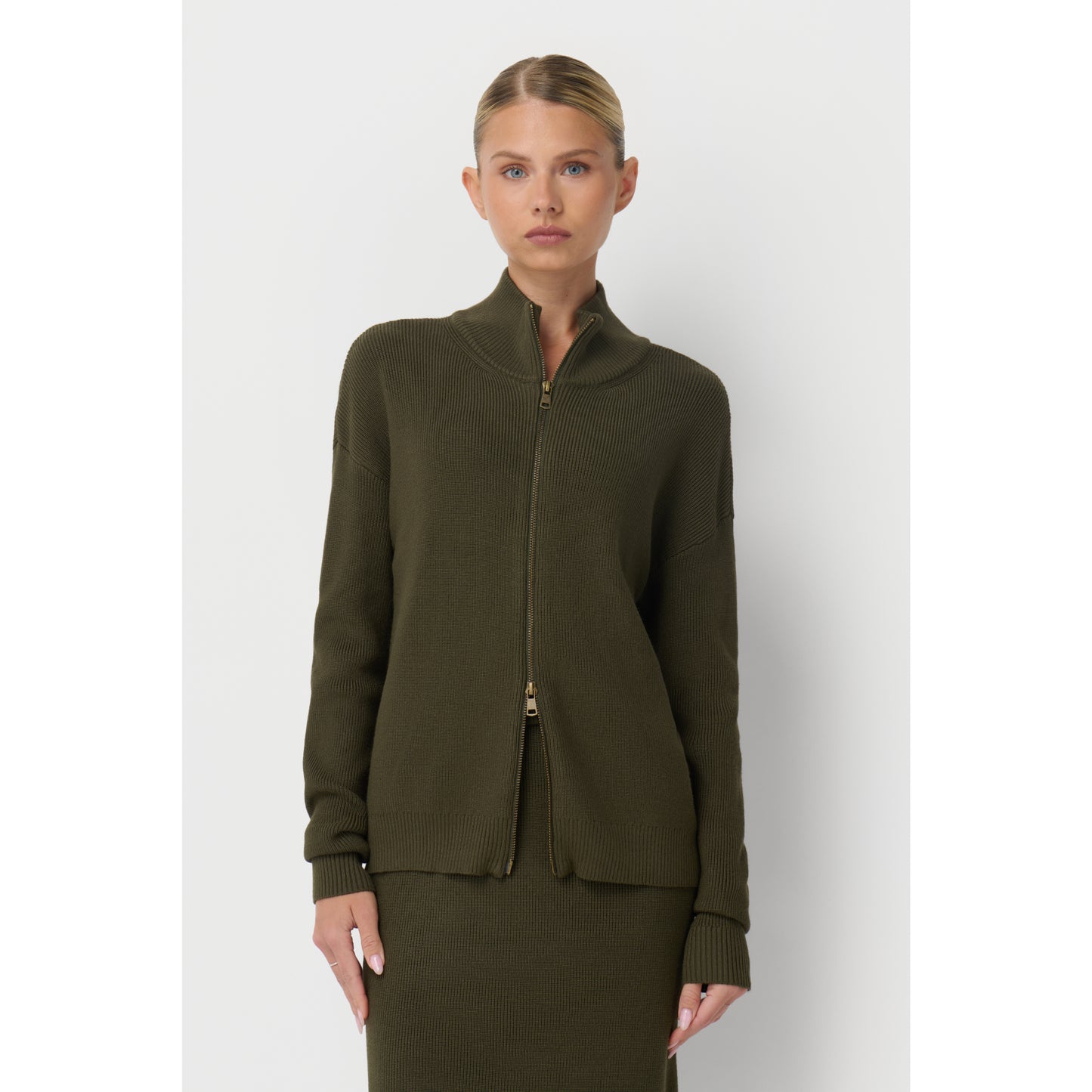 The Zip Up Cardi