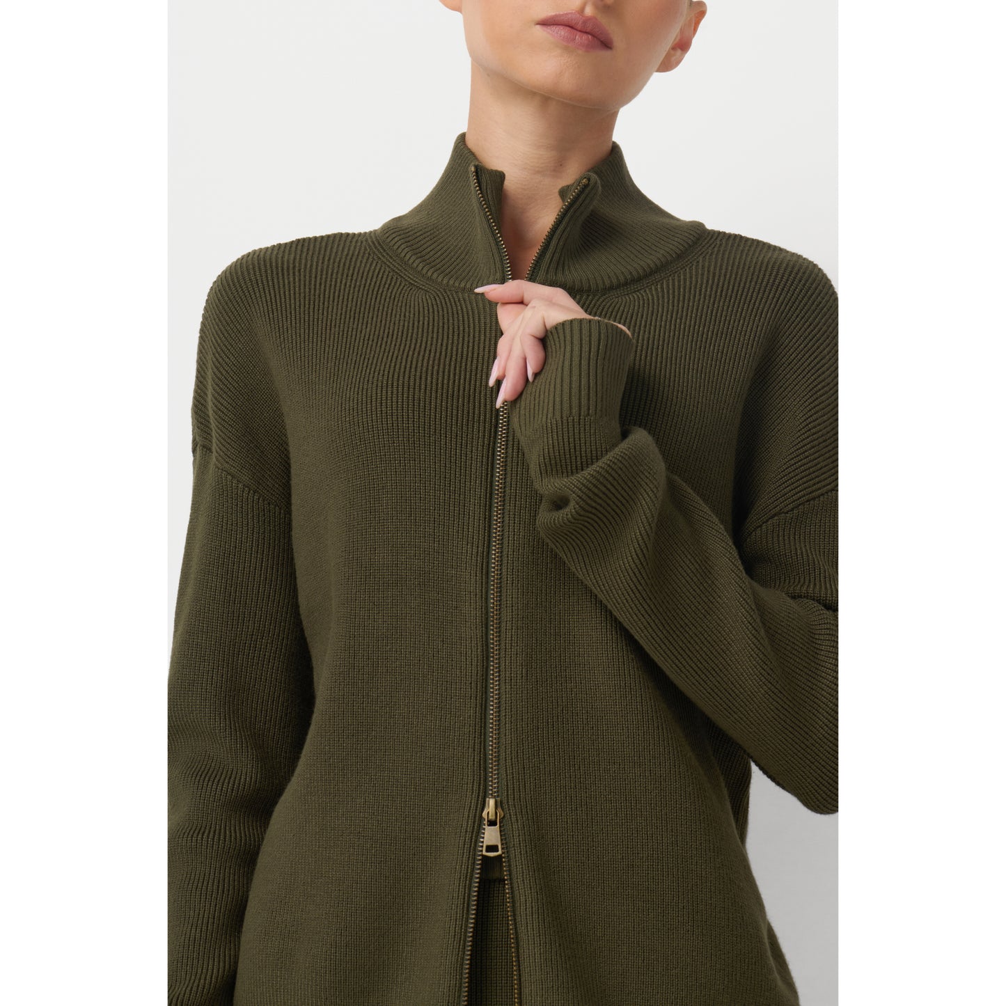 The Zip Up Cardi