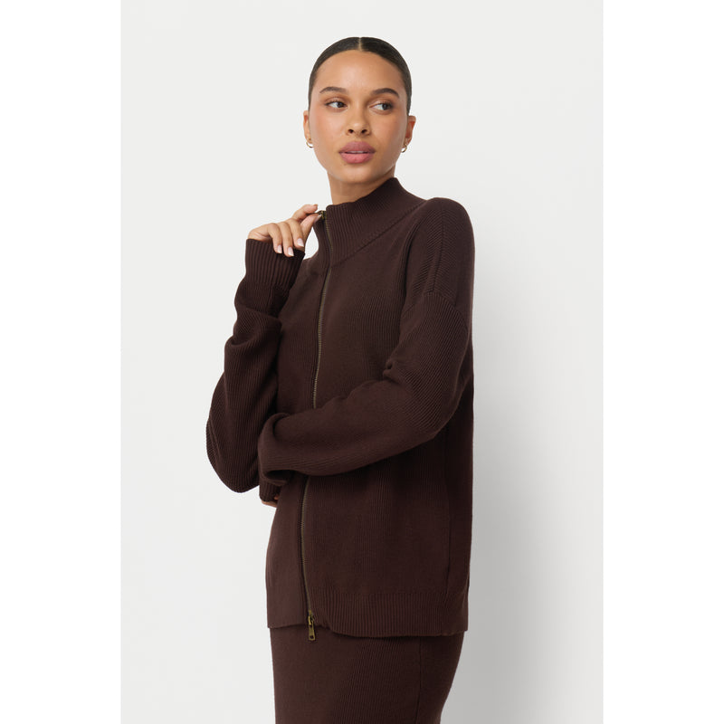 The Zip Up Cardi