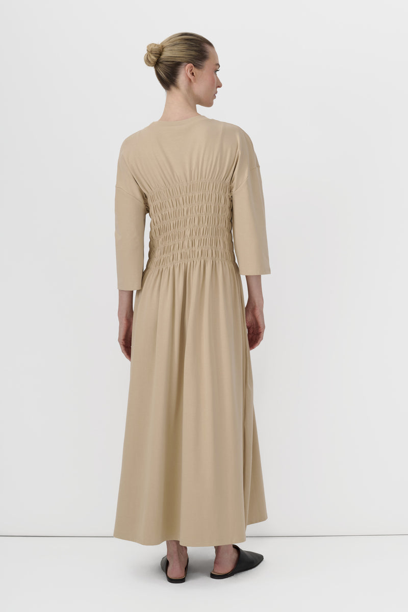 Smocked Jersey Dress Recollection Smocked Jersey Dress Recollection